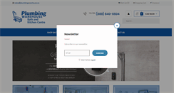 Desktop Screenshot of plumbingwarehouse.ca